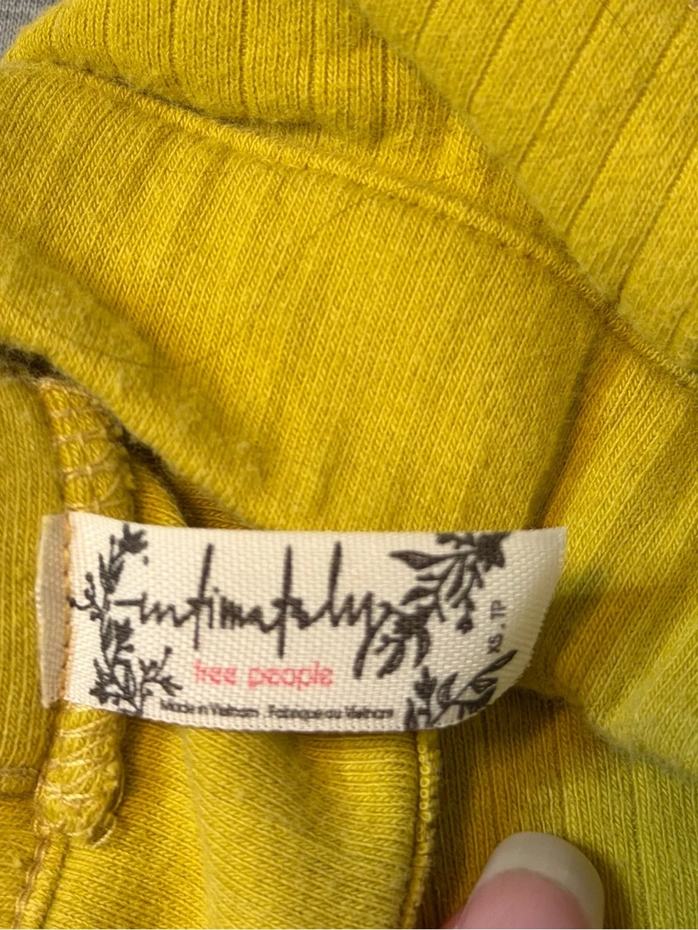 Ribbed Crossback Crop Tank - Chartreuse